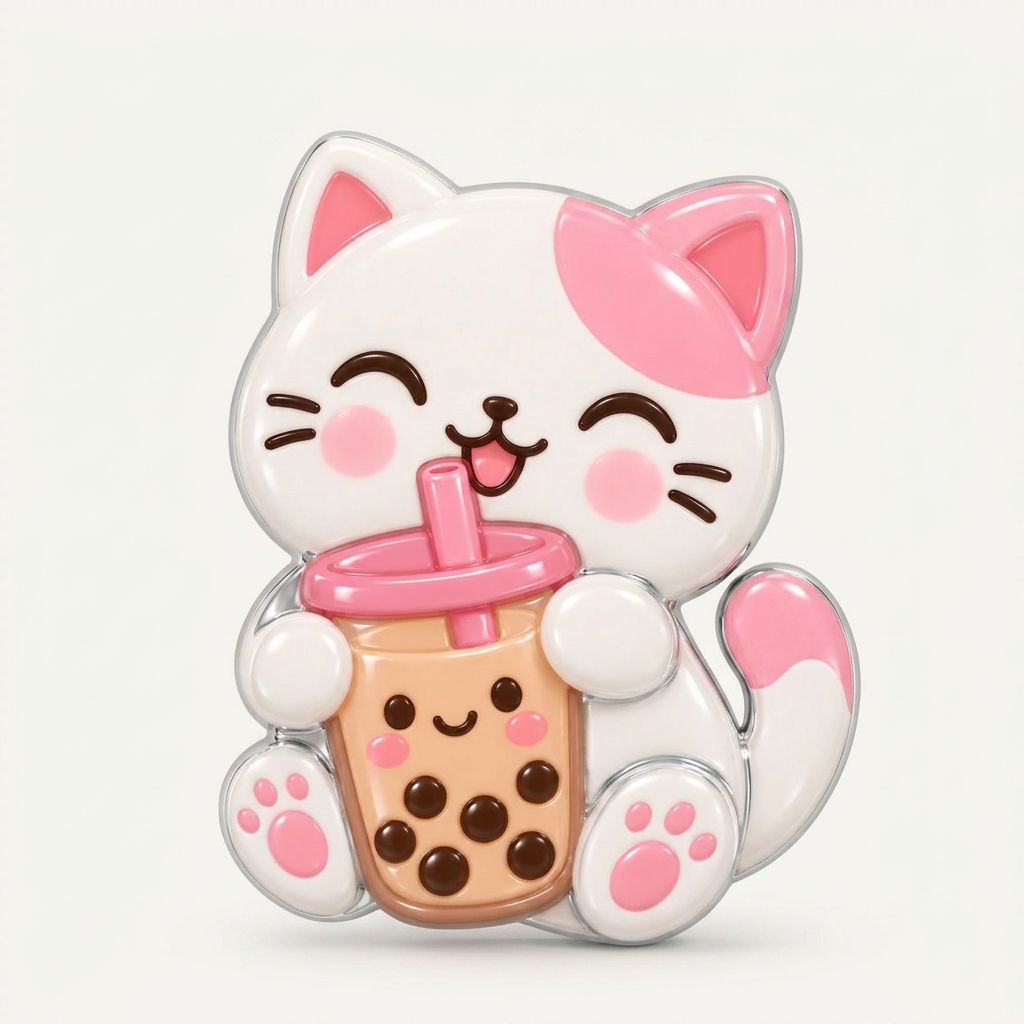 Boba Bestie Kitten